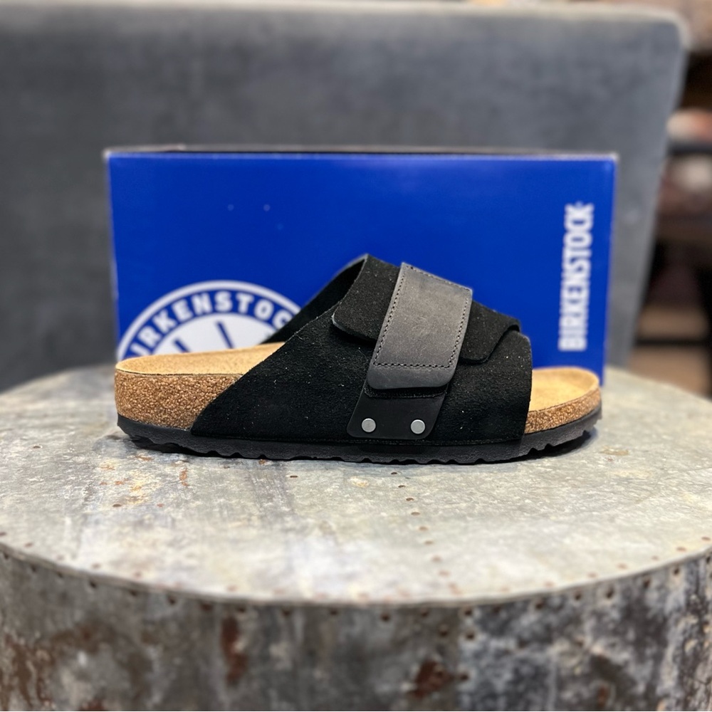Birkenstock Black Kyoto Slide Sandals